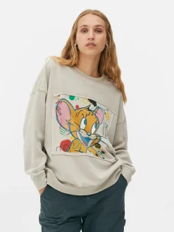 Sweats À Capuche Et Sweat-Shirts|Primark Sweat-shirt à Coordonner Tom Et Jerry Beige