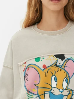 Sweats À Capuche Et Sweat-Shirts|Primark Sweat-shirt à Coordonner Tom Et Jerry Beige