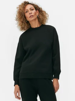 Sweats À Capuche Et Sweat-Shirts|Primark Sweat-shirt à Manches Longues Essential Noir
