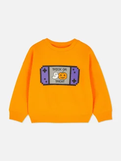 Déguisements Halloween Pour Enfants|Tout Halloween|Primark Sweat-shirt à Manches Longues Halloween Orange