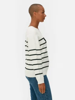 Sweats À Capuche Et Sweat-Shirts|Primark Sweat-shirt à Message Sur Le Devant Blanc