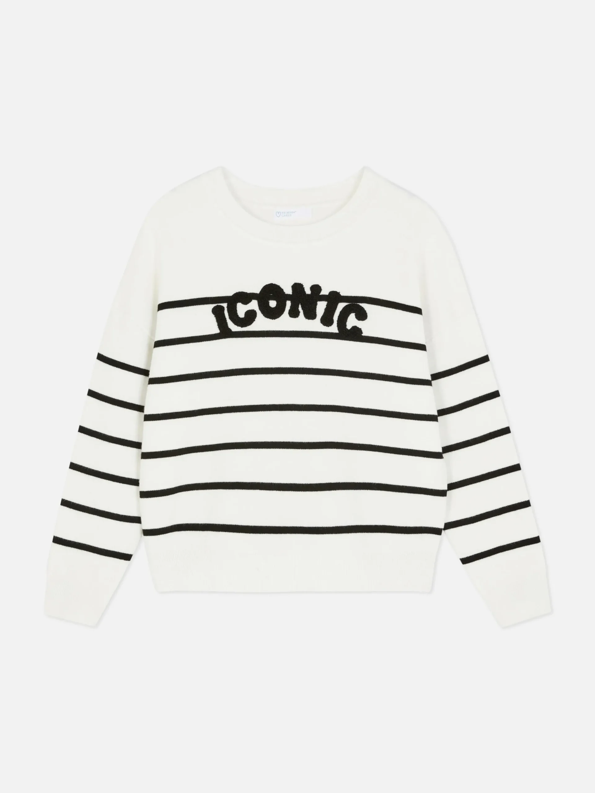 Sweats À Capuche Et Sweat-Shirts|Primark Sweat-shirt à Message Sur Le Devant Blanc