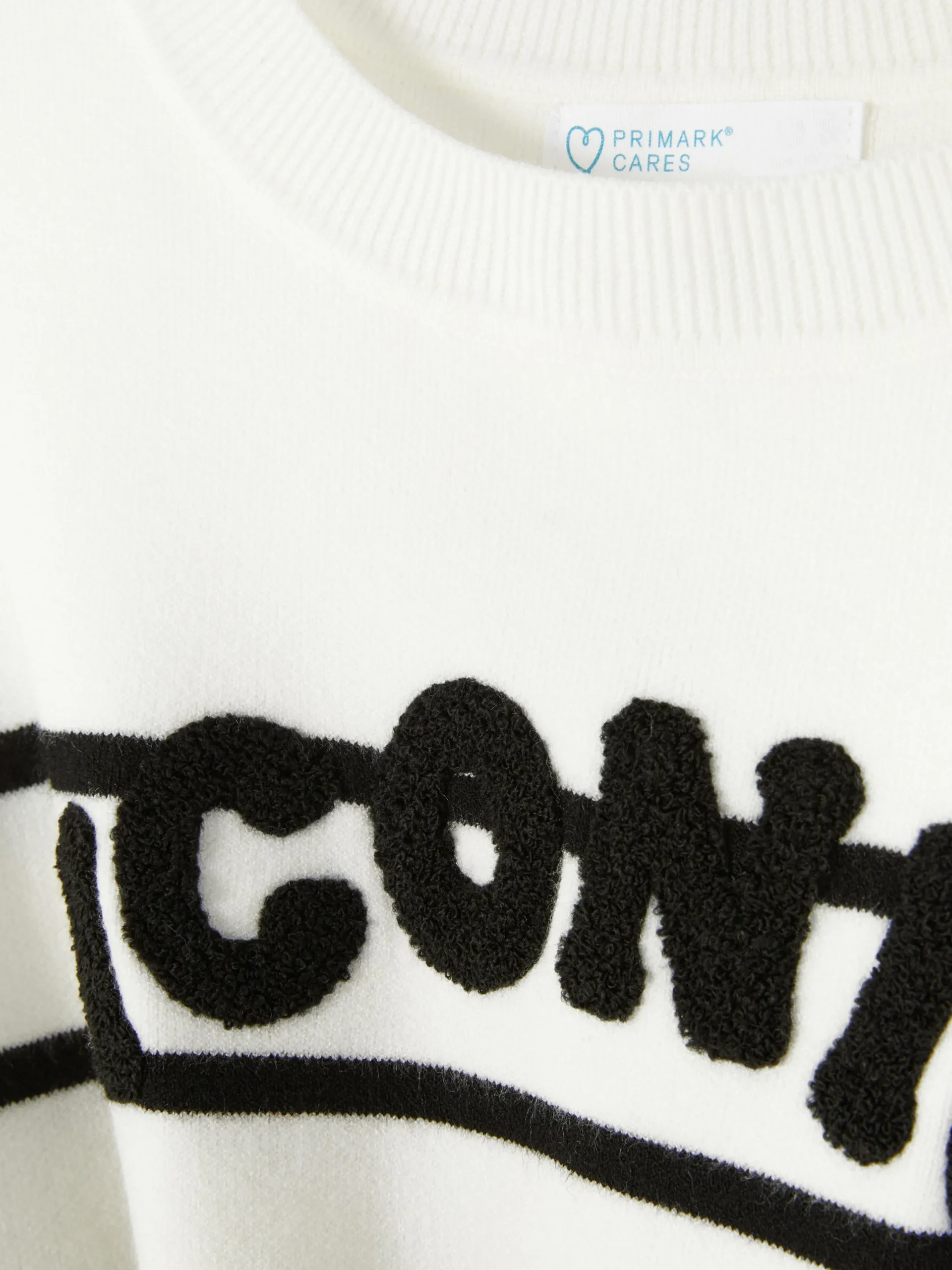 Sweats À Capuche Et Sweat-Shirts|Primark Sweat-shirt à Message Sur Le Devant Blanc