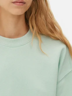 Sweats À Capuche Et Sweat-Shirts|Primark Sweat-shirt Col Ras-du-cou Essential Vert menthe