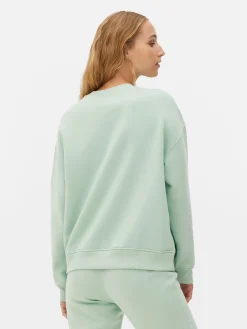 Sweats À Capuche Et Sweat-Shirts|Primark Sweat-shirt Col Ras-du-cou Essential Vert menthe