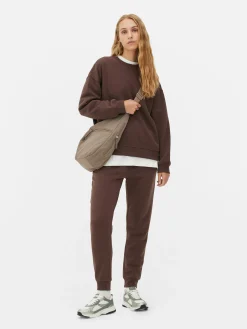 Sweats À Capuche Et Sweat-Shirts|Primark Sweat-shirt Col Ras-du-cou Essential Chocolat