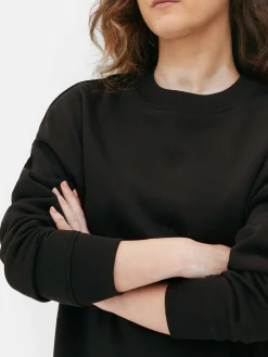 Sweats À Capuche Et Sweat-Shirts|Primark Sweat-shirt Coupe Décontractée Noir