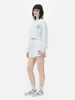 Sweats À Capuche Et Sweat-Shirts|Primark Sweat-shirt Court Disney Lilo & Stitch Gris chiné