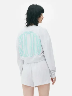 Sweats À Capuche Et Sweat-Shirts|Primark Sweat-shirt Court Disney Lilo & Stitch Gris chiné