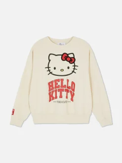 Sweats À Capuche Et Sweat-Shirts|Primark Sweat-shirt De Sport Graphique Hello Kitty Crème