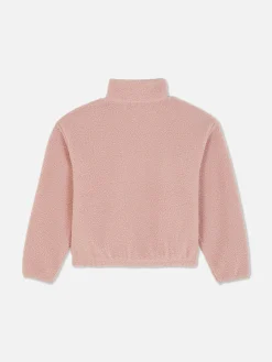 Sweats À Capuche Et Sweat-Shirts|Primark Sweat-shirt Demi-zippé En Molleton Rose