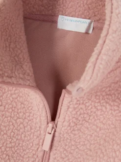 Sweats À Capuche Et Sweat-Shirts|Primark Sweat-shirt Demi-zippé En Molleton Rose