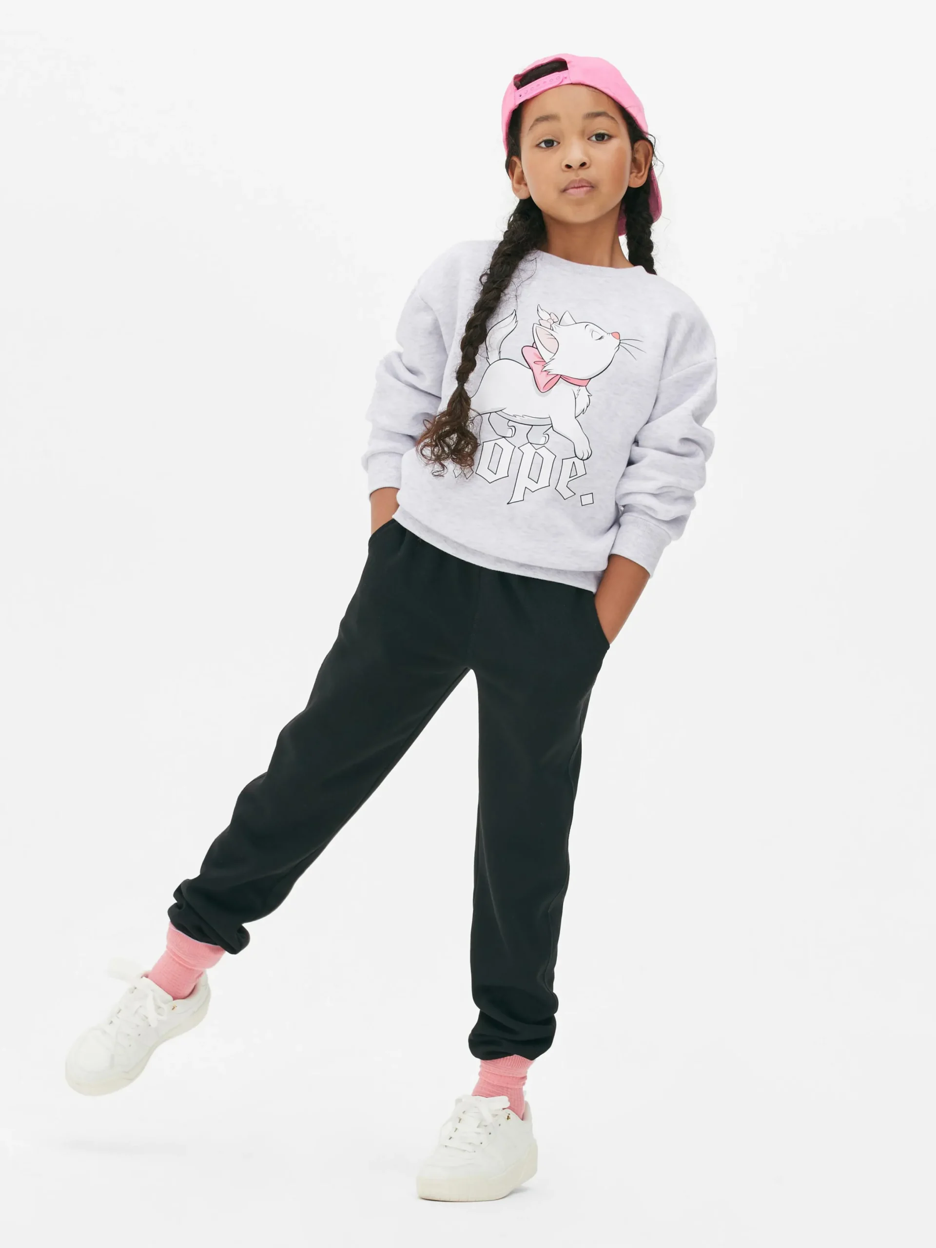 Sweats À Capuche Et Sweat-Shirts|Primark Sweat-shirt Disney Les Aristochats Marie Gris chiné