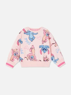 Sweats À Capuche Et Sweat-Shirts|Primark Sweat-shirt Disney Lilo Et Stitch à Coordonner Rose