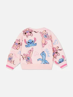Sweats À Capuche Et Sweat-Shirts|Primark Sweat-shirt Disney Lilo Et Stitch à Coordonner Rose