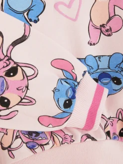 Sweats À Capuche Et Sweat-Shirts|Primark Sweat-shirt Disney Lilo Et Stitch à Coordonner Rose