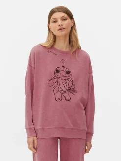 Sweats À Capuche Et Sweat-Shirts|Primark Sweat-shirt Disney Stitch à Coordonner Rose