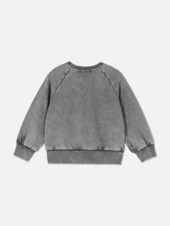 Sweats À Capuche Et Sweat-Shirts|Primark Sweat-shirt Délavé à L'acide Gris