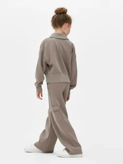 Sweats À Capuche Et Sweat-Shirts|Primark Sweat-shirt Délavé à L'acide à Col Cheminée Marron