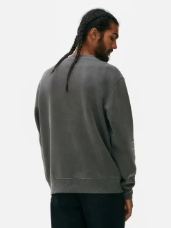 T-Shirts Et Sweat-Shirts À Motifs|Sweats À Capuche Et Sweat-Shirts|Primark Sweat-shirt Délavé à L'acide Disney Mickey Mouse X Keith Haring Gris