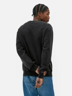 T-Shirts Et Sweat-Shirts À Motifs|Sweats À Capuche Et Sweat-Shirts|Primark Sweat-shirt Délavé Nirvana Anthracite