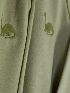 Ensembles Et Tenues|Primark Sweat-shirt Et Bas De Jogging Dinosaure Coordonnés Kaki