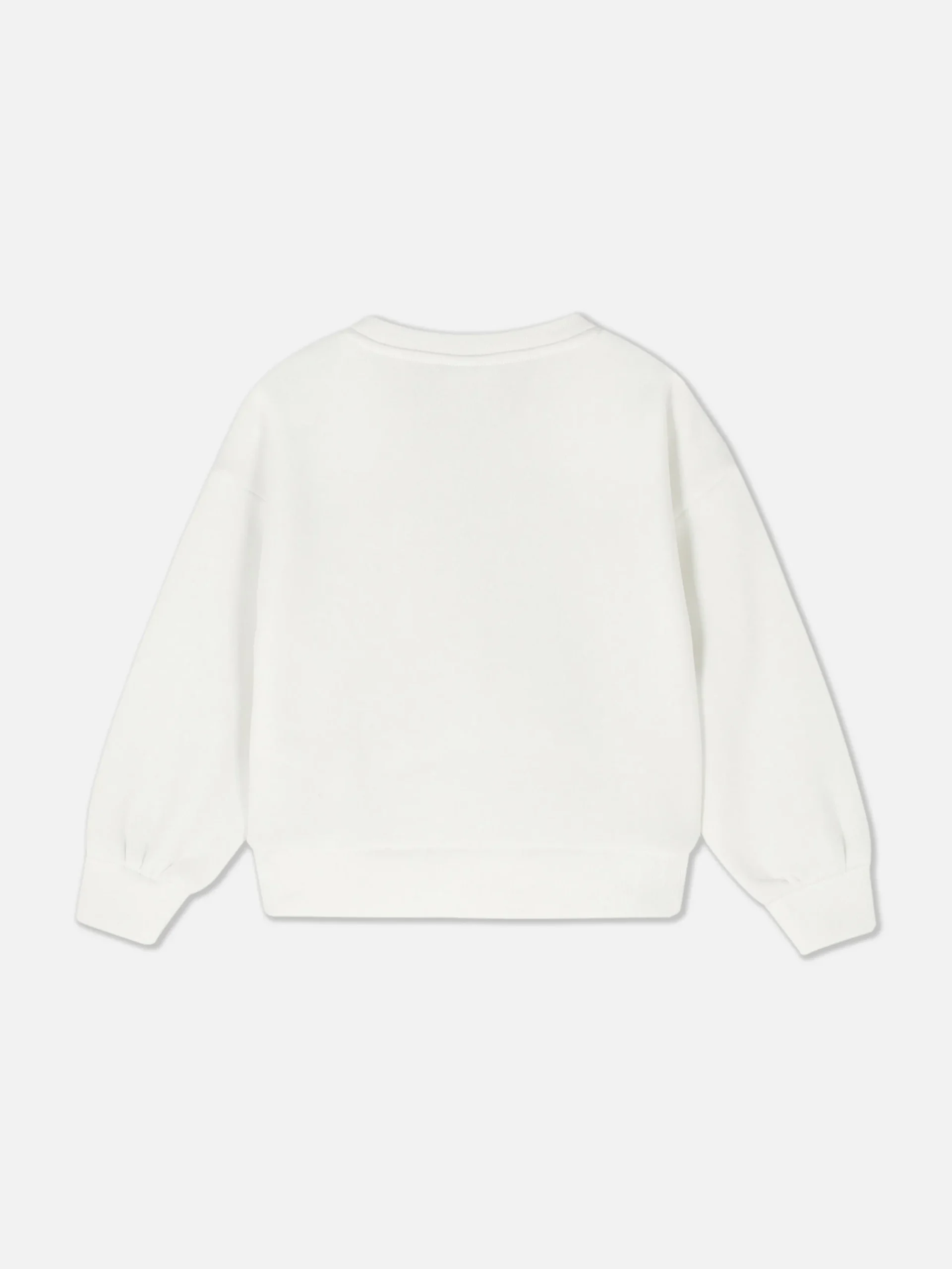 Sweats À Capuche Et Sweat-Shirts|Primark Sweat-shirt Graphique Disney La Belle Et La Bête Blanc