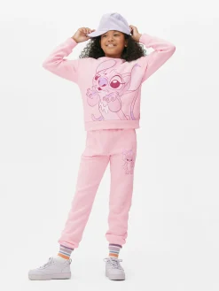 Sweats À Capuche Et Sweat-Shirts|Primark Sweat-shirt Graphique Disney Stitch Angel Rose