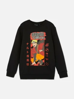 Sweats À Capuche Et Sweat-Shirts|Primark Sweat-shirt Graphique Naruto Noir