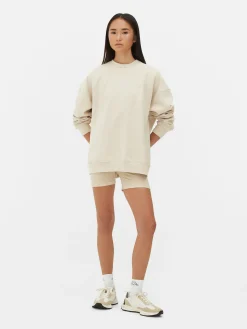Vêtements De Sport|Primark Sweat-shirt Graphique Oversize Kappa X Écru