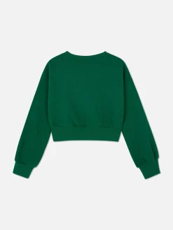 Sweats À Capuche Et Sweat-Shirts|Primark Sweat-shirt Graphique Tokyo Vert
