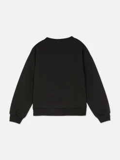 Sweats À Capuche Et Sweat-Shirts|Primark Sweat-shirt Graphique Wednesday Addams Noir