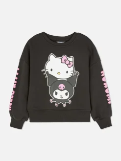 Sweats À Capuche Et Sweat-Shirts|Primark Sweat-shirt Hello Kitty And Friends Noir
