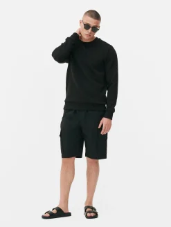 Sweats À Capuche Et Sweat-Shirts|Primark Sweat-shirt Matelassé à Motif Losanges Noir