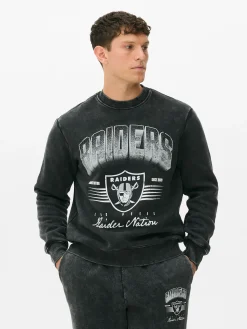 T-Shirts Et Sweat-Shirts À Motifs|Sweats À Capuche Et Sweat-Shirts|Primark Sweat-shirt NFL Las Vegas Raiders à Coordonner Anthracite