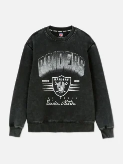 T-Shirts Et Sweat-Shirts À Motifs|Sweats À Capuche Et Sweat-Shirts|Primark Sweat-shirt NFL Las Vegas Raiders à Coordonner Anthracite