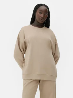 Sweats À Capuche Et Sweat-Shirts|Primark Sweat-shirt Oversize Rita Ora à Coordonner Fauve