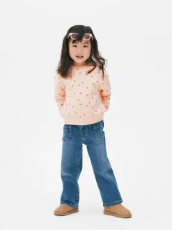 Sweats À Capuche Et Sweat-Shirts|Primark Sweat-shirt Ras Du Cou Graphique Rose clair