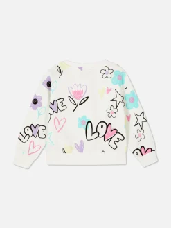 Sweats À Capuche Et Sweat-Shirts|Primark Sweat-shirt Ras Du Cou Graphique Multicolore