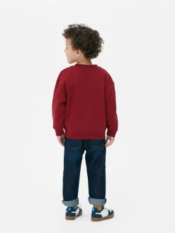 Sweats À Capuche Et Sweat-Shirts|Primark Sweat-shirt Ras-du-cou Graphique Bordeaux