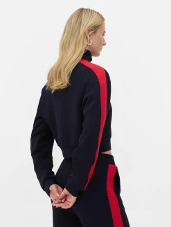 Sweats À Capuche Et Sweat-Shirts|Primark Sweat-shirt Zippé à Col Cheminée Rita Ora Bleu marine