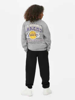 Sweats À Capuche Et Sweat-Shirts|Primark Sweat-shirt Zippé NBA Los Angeles Lakers Noir/Blanc