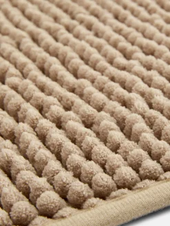 Tapis De Bain|Primark Tapis De Bain En Maille Chenille Grège
