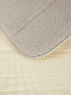 Tapis De Bain|Primark Tapis De Bain En Mousse à Mémoire De Forme Moka