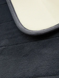 Tapis De Bain|Primark Tapis De Bain En Mousse à Mémoire De Forme Gris foncé