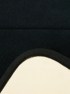 Tapis De Bain|Primark Tapis De Bain En Mousse à Mémoire De Forme Noir