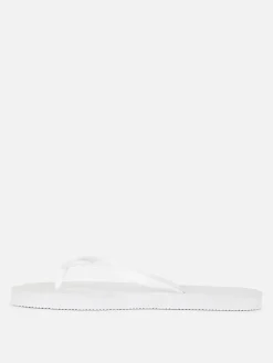 Tongs Et Claquettes|Primark Tongs Plates Essential Blanc