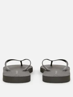 Tongs Et Claquettes|Primark Tongs Plates Essential Noir