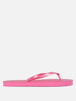 Tongs Et Claquettes|Primark Tongs Plates Essential Fuchsia
