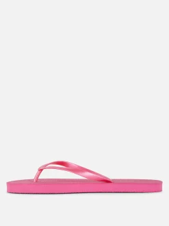Tongs Et Claquettes|Primark Tongs Plates Essential Fuchsia